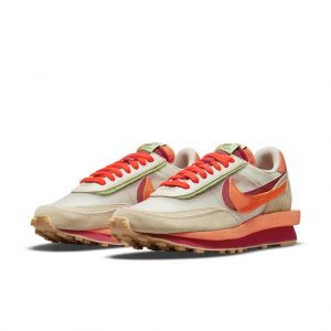 Nike  x sacai Clot LDWaffle Net Orange Blaze (DH1347-100)