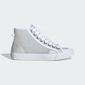 adidas Nizza Hi Jelly Schuh Cloud White / Core Black / Silver Metallic (FW9940)