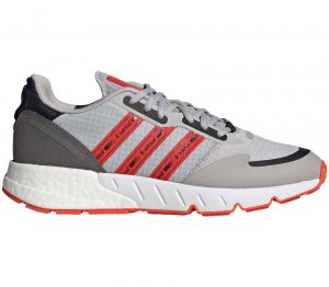 adidas Originals ZX 1k Boost Herren Sneaker  dunkelgrau (GZ9079)