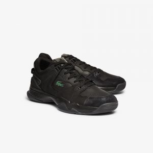 Lacoste Herren-Sneakers T-POINT Schwarz (41SMA0101-02H)