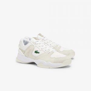 Lacoste Herren-Sneakers T-POINT Weiss (41SMA0101-65T)
