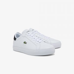 Lacoste Herren-Sneakers POWERCOURT Weiss (42SMA0018-147)