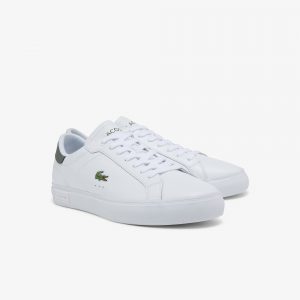 Lacoste Herren-Sneakers POWERCOURT Weiss (42SMA0018-2H4)