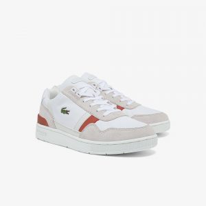 Lacoste Herren-Sneakers T-CLIP Weiss (42SMA0022-385)