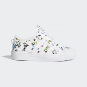adidas Nizza x Disney Sport Goofy Schuh Cloud White / Scarlet / Core Black (FW3823)