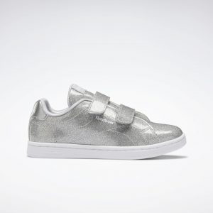 Reebok Royal Complete CLN 2 Silver Metallic / Cold Grey 2 / White (FZ2756)