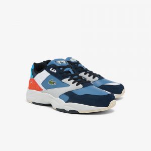Lacoste Herren-Sneakers STORM 96 LO Blau (42SMA0054-BN1)