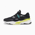 Puma Mercedes F1 RS Fast Motorsport-Sneaker Schwarz/Gelb (306973-02)