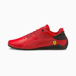 Puma Scuderia Ferrari Drift Cat Delta Motorsportschuhe Rot/Schwarz (306864-03)