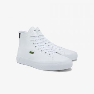 Lacoste Herren-Sneakers GRIPSHOT MID Weiss (42CMA0036-147)