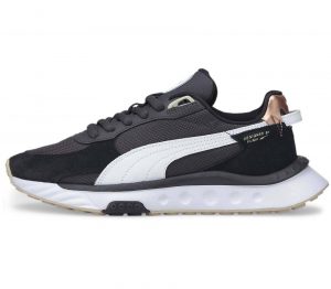 Puma Wild Rider Soft Metal Damen Sneaker  weiß (381900-02)