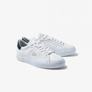 Lacoste Damen-Sneakers POWERCOURT 2.0 Weiss (42SFA0038-1R5)