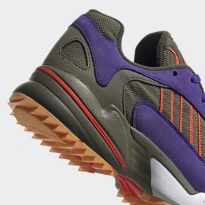 Adidas Yung-1 Trail Khaki Solar Red (2019) (EE6537)