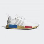 adidas NMD_R1 Schuh Cloud White / Lush Red / Lush Blue (FV3642)