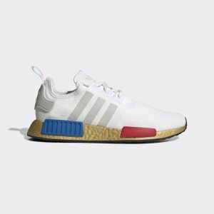 adidas NMD_R1 Schuh Cloud White / Lush Red / Lush Blue (FV3642)