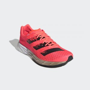 adidas Adizero Pro Laufschuh Signal Pink / Core Black / Signal Pink / Coral (FW9242)