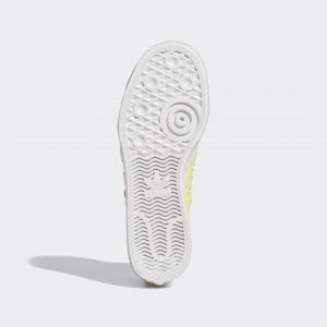 adidas Nizza Platform Mid Schuh Semi Frozen Yellow / Cloud White / Solar Red (FY7580)