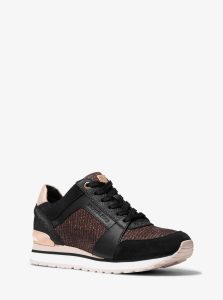 Michael Kors Sneaker Billie  Black Rose (43F1BIFS1S)
