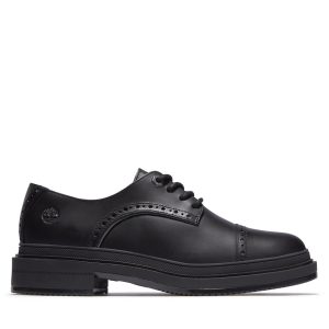 Timberland Lisbon Lane Brogue Oxfordschuhe Schwarz (A26BJ015)