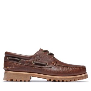 Authentische Timberland® 3-ösen-bootsschuhe Braun (A2BMK221)