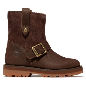 Timberland Courma Kid Winterstiefel Mit Seitenreißverschluss Braun (A2HKNV13)
