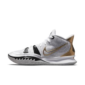 Nike  Kyrie 7 White Black Gold (CQ9326-101)