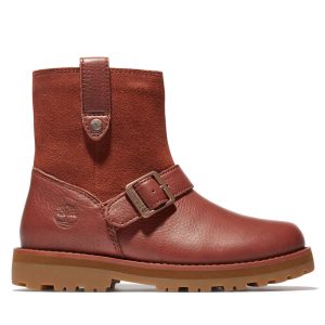Timberland Courma Kid Winterstiefel Mit Seitenreißverschluss Braun (A2H65CH7)