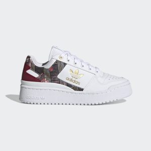 adidas HER Studio London Forum Bold Schuh Cloud White / Supplier Colour / Matte Gold (H00472)
