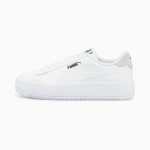 Puma Lily Platform Damen zum Schnüren  Weiß/Schwarz (384617-01)