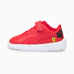 Puma Scuderia Ferrari Drift Cat Delta Baby Motorsportschuhe Rot/Schwarz (306898-03)