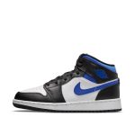 Air Jordan 1 Mid White Black Royal (GS) (554725-140)