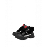 Moschino Trekking-sneaker Aus Kalbsleder Und Nylon (POLJA15594G0DIAM00A)