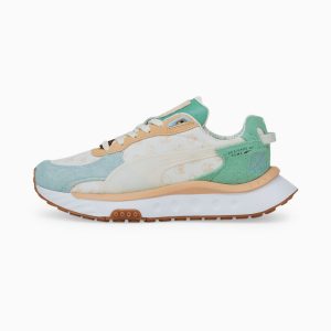 Puma x Animal Crossing™: New Horizons Wild Rider Youth Weiß (383070-01)