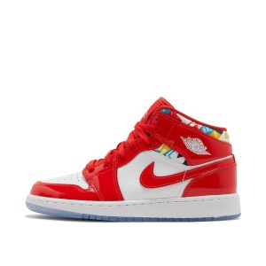 Air Jordan  1 Mid SE Barcelona Sweater (GS) (DC7248-600)