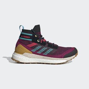 adidas TERREX Free Hiker Wanderschuh Power Berry / Aluminium / Core Black (FV6897)