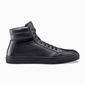 KOIO Women’s High Top Nero Black Leather Primo Black (PRNE)