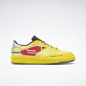 Reebok CLUB C Boldly Yellow / Coal / Silver Metallic (GW2424)
