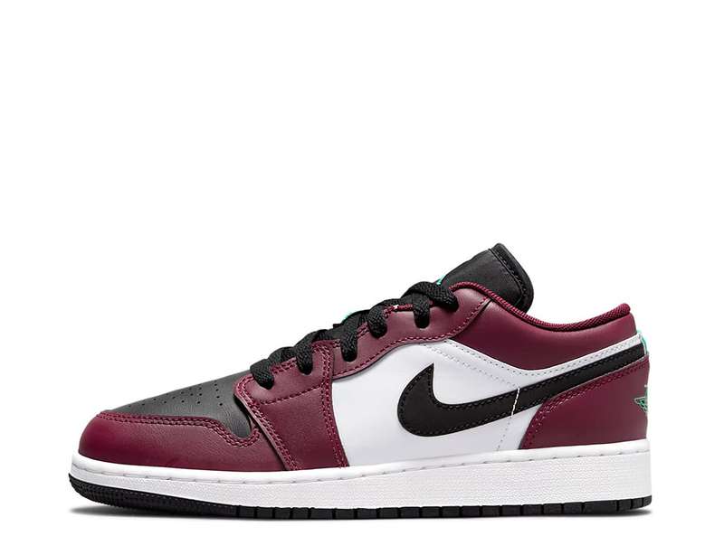 Air Jordan  1 Low SE Dark Beetroot Roma Green (GS) (DM0589-635)