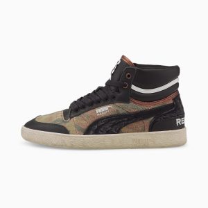 Puma Ralph Sampson Mid Camo xReplay Schwarz (383993-01)