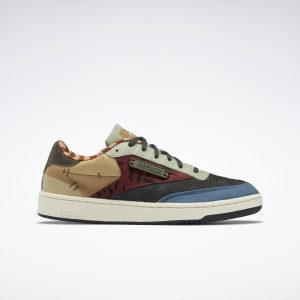 Reebok Kung Fu Panda Club C 85 Gravel / Classic White / Beige (GZ8634)