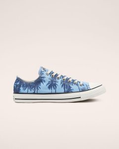Converse Sunset Palms Chuck Taylor All Star Low Top Blue, White Blue/ White (171299C)