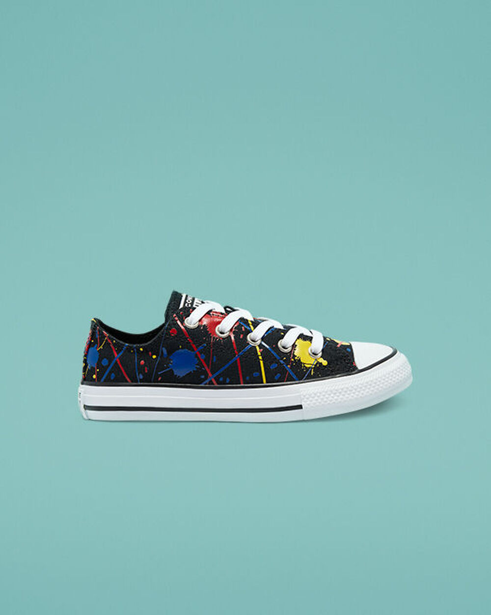 Converse Paint Splatter Chuck Taylor All Star Low Top White White (671908C)