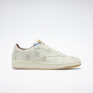 Reebok Kung Fu Panda x Club C 85  Classic White / Paperwhite / Pebble (GZ8633)