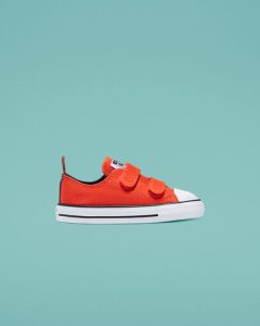 Converse Converse Color Easy-On Chuck Taylor All Star Low Top für Kleinkinder Bright Poppy/Midnight Navy (770653C)