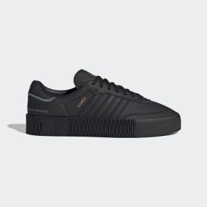 adidas SAMBAROSE W Core Black / Core Black / Gold Metallic (H05130)
