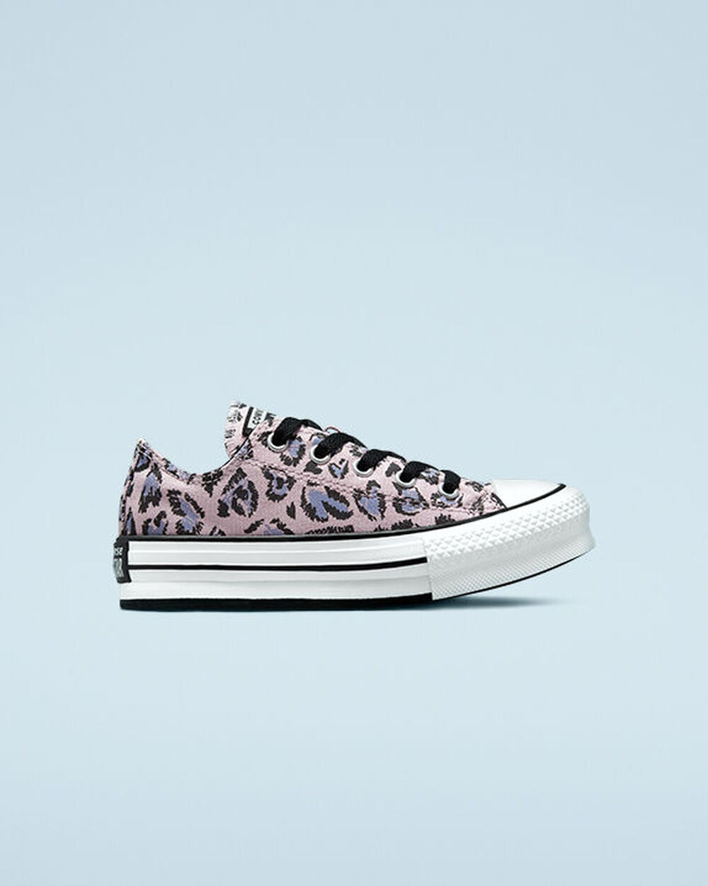 Converse Jungle Cats EVA Platform Chuck Taylor All Star Himalayan Salt/Schwarz/Weiß (671517C)