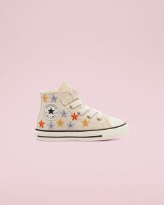 Converse Spring Flowers Easy-On EVA Platform Chuck Taylor All Star High Top Natural Ivory/Multi/Black (771137C)