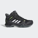 adidas TERREX AX3 Mid GORE-TEX Wanderschuh Core Black / Cloud White / Acid Yellow (FX4561)