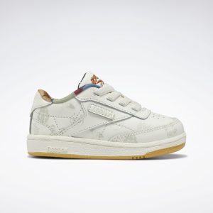 Reebok Kung Fu Panda x Club C 85 Infants  Classic White / Paperwhite / Beige (H01205)