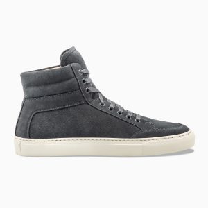 KOIO Women’s High Top Roccia Grey Leather Suede Primo Grey (PRRO)